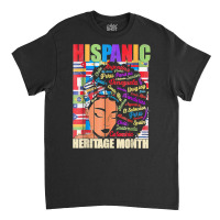 Hispanic Heritage Month Latin Country Flags T Shirt Classic T-shirt | Artistshot