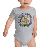 Botanist Sloth Hiking T Shirt Baby Bodysuit | Artistshot