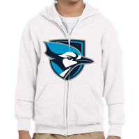 The Elmhurst Bluejays Gear Youth Zipper Hoodie | Artistshot