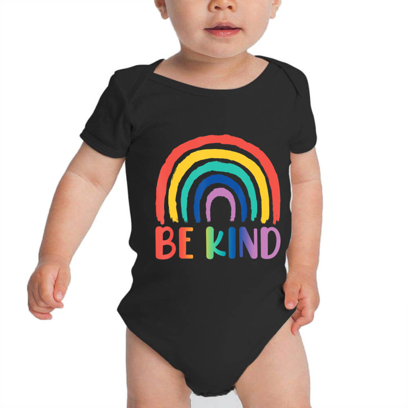 Be Kind Rainbow Choose Kindness Baby Bodysuit by Kenlofu52 | Artistshot