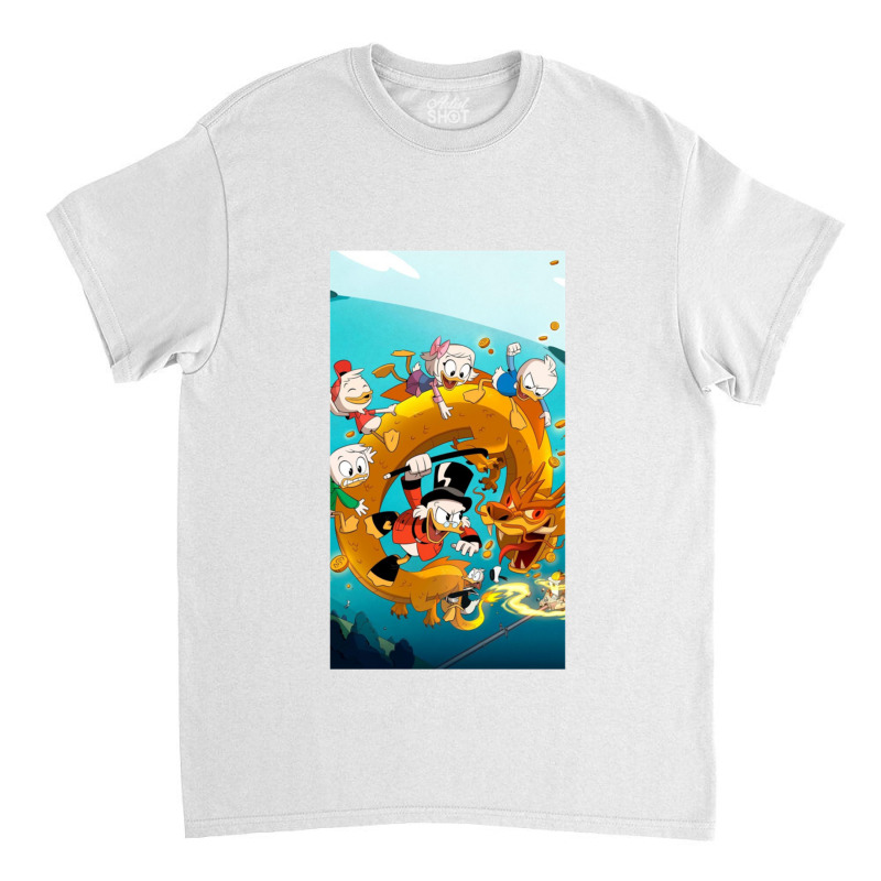 Play Dragon With Duck Tales Friends Classic T-shirt by MOSESWOODSS | Artistshot