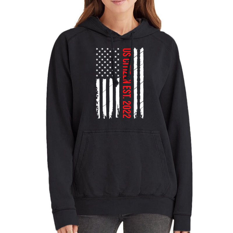 Proud Us Citizenship Decoration American New Usa Citizen Vintage Hoodie | Artistshot