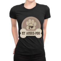 Aussie-poo Dog Lover Pet Owner Ladies Fitted T-shirt | Artistshot