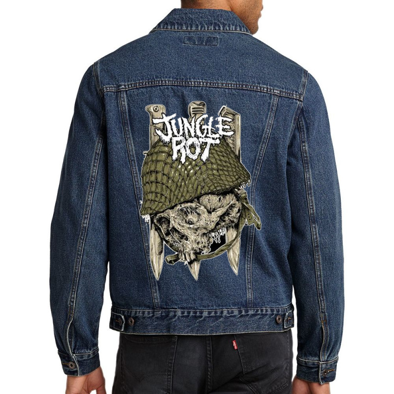 Jungle Rot Men Denim Jacket by agun | Artistshot