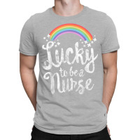 Lucky To Be A Nurse School St Patricks Day Gift T-shirt | Artistshot