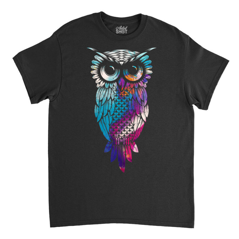 Bird Nature Animal Lover Owl Classic T-shirt by Kanmopsuk45 | Artistshot