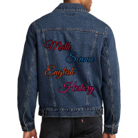 Subject Labels  Pack Men Denim Jacket | Artistshot