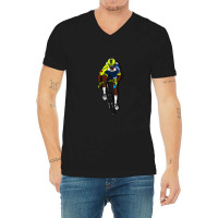 Biniam Girmay Champion Gent-wevelgem In Flanders Fields V-neck Tee | Artistshot