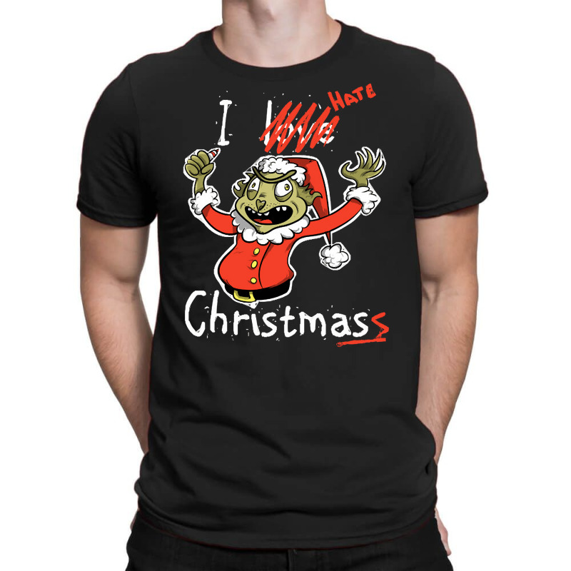 Grinch Hates Christmas, Grinch Hate Christmas, Grinch Hates, Christmas T-Shirt by SHKUNLUD | Artistshot