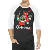 Grinch Hates Christmas, Grinch Hate Christmas, Grinch Hates, Christmas 3/4 Sleeve Shirt | Artistshot