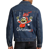 Grinch Hates Christmas, Grinch Hate Christmas, Grinch Hates, Christmas Men Denim Jacket | Artistshot