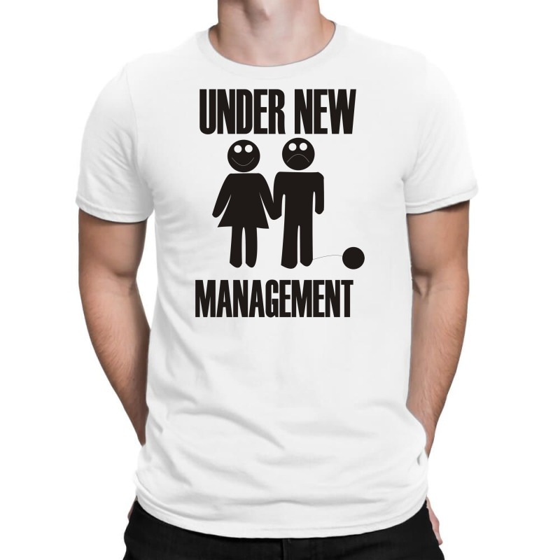 Under New Management Stag Night Wedding Mens T-shirt | Artistshot