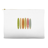 Longboard Surfboards Vintage Retro Style Surfing T Shirt Accessory Pouches | Artistshot