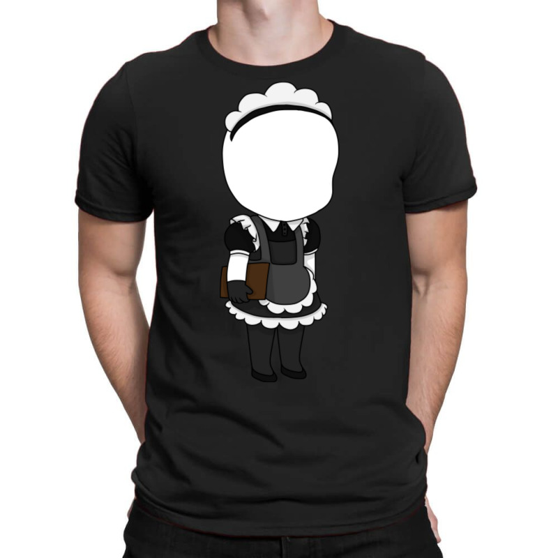 Slenderman Maid Chibi T-shirt | Artistshot