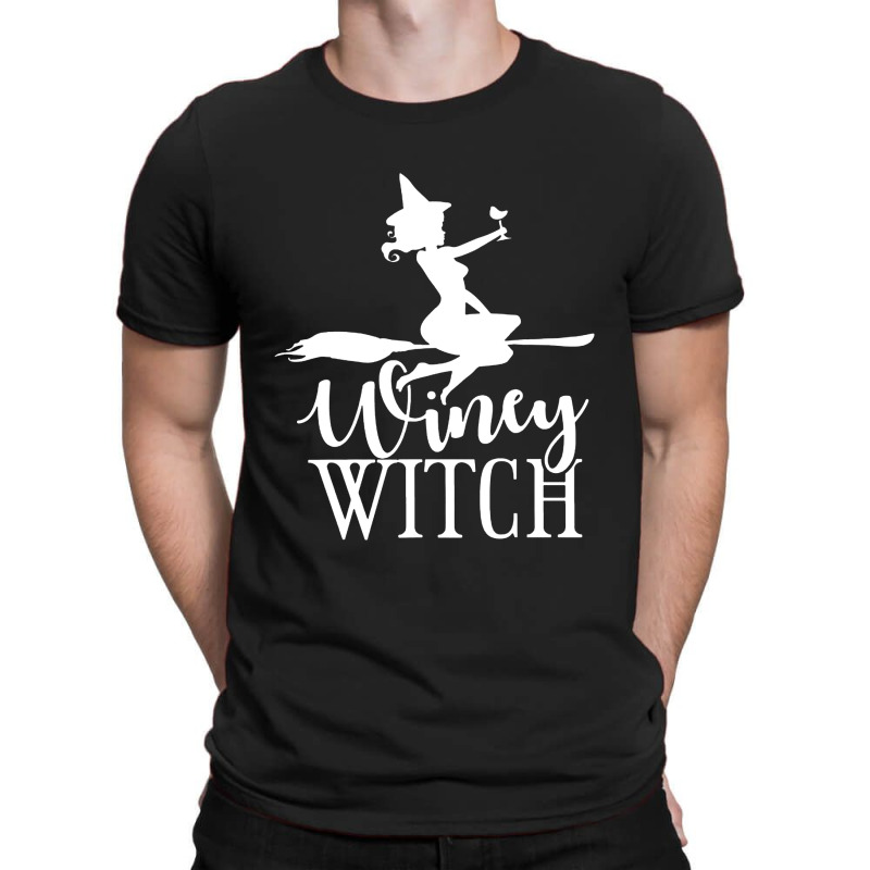 Winey Witch Funny Adult T-shirt | Artistshot