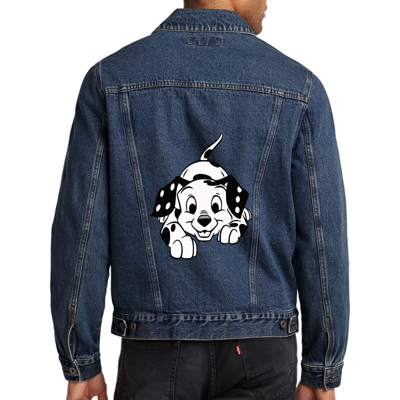 Dalmatian Puppies Men Denim Jacket by brodesin | Artistshot