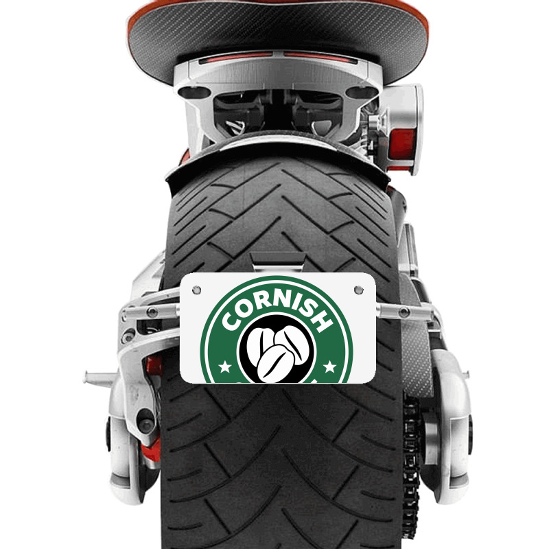 Cornish Coffee Motorcycle License Plate | Artistshot