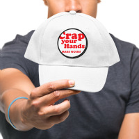 Crap Your Hands Round Patch | Artistshot