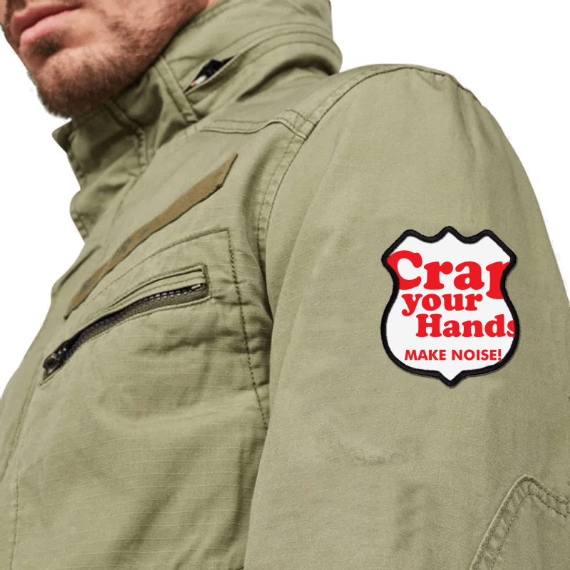 Crap Your Hands Shield Patch | Artistshot