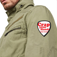 Crap Your Hands Shield S Patch | Artistshot