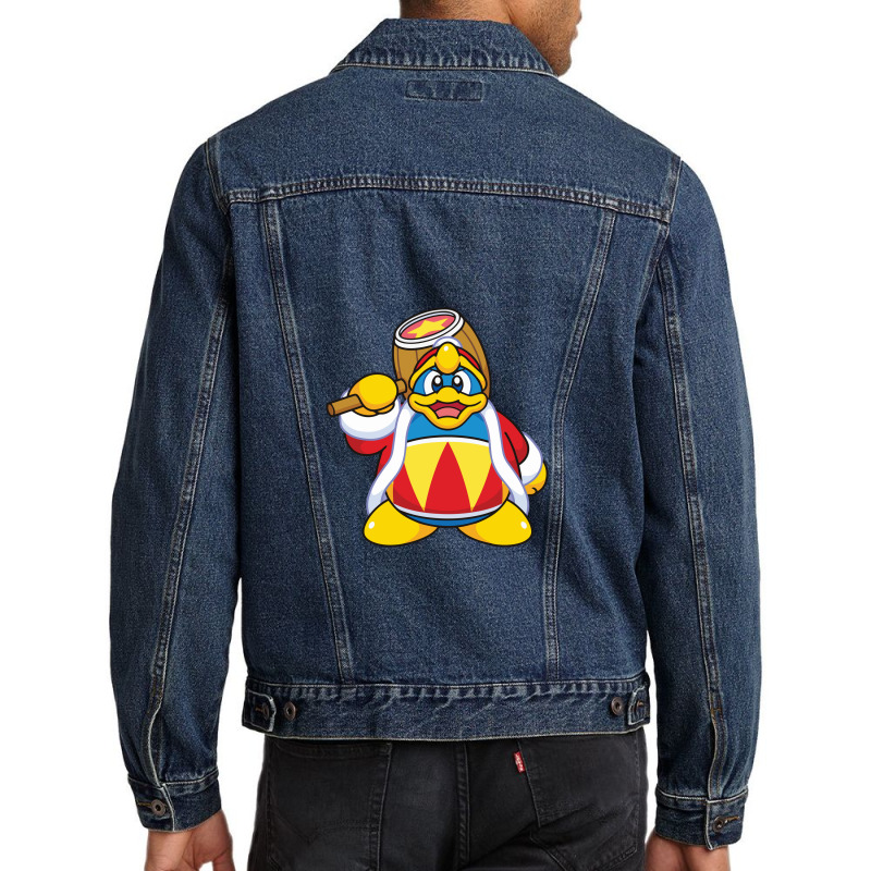 Cute King Dedede Kirbys Dream Land Men Denim Jacket | Artistshot