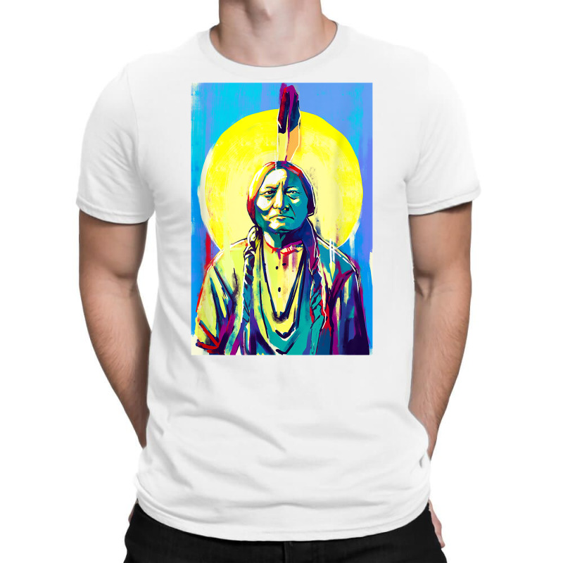 Sitting Bull Native American T Shirt T-shirt | Artistshot