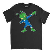 Halloween Dabbing Costume Halloween Party Alien Classic T-shirt | Artistshot