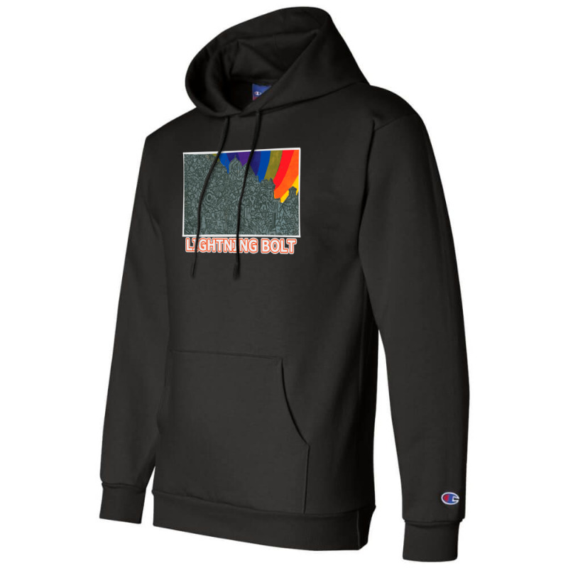 Lightning Bolt Champion Hoodie by SpencerLarsen | Artistshot