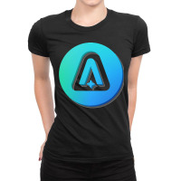 Minimal Astroneer Classic Ladies Fitted T-shirt | Artistshot