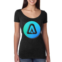 Minimal Astroneer Classic Women's Triblend Scoop T-shirt | Artistshot