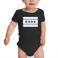 Chicago Teacher Flag Baby Bodysuit | Artistshot