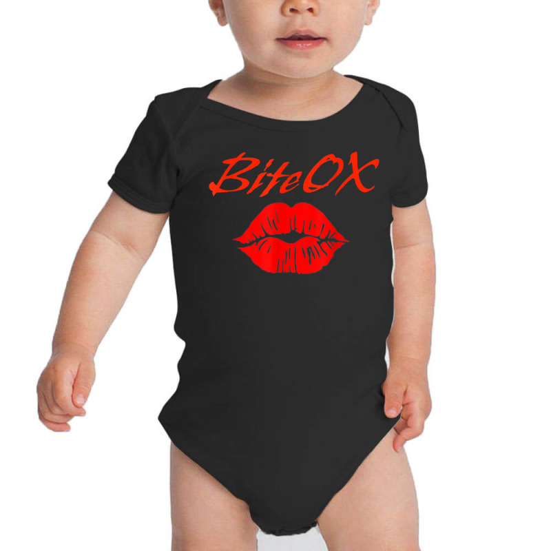 Lips Bitters Kissing Kisser T Shirt Baby Bodysuit by cm-arts | Artistshot