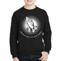 Skilled In Hand, To Hand Combat, Skilled In Hand Hand Combat, I Love J Youth Sweatshirt | Artistshot