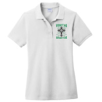 St Patrick's Day Irish Veritas Aequitas Ireland Men Women T Shirt Ladies Polo Shirt | Artistshot