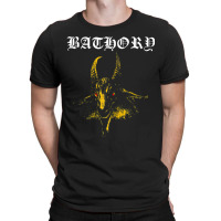 Bathory Yellow Goat Official Merchandise T-shirt | Artistshot