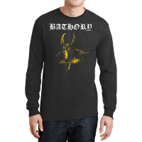 Bathory Yellow Goat Official Merchandise Long Sleeve Shirts | Artistshot