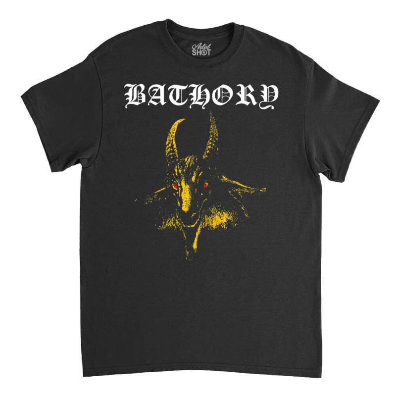 Bathory Yellow Goat Official Merchandise Classic T-shirt by Gibbons Washburn | Artistshot