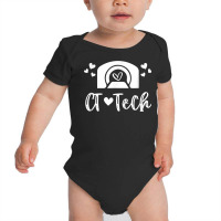 Ct Tech Computed Tomography Technologist Radiology Ct Scan T Shirt Baby Bodysuit | Artistshot