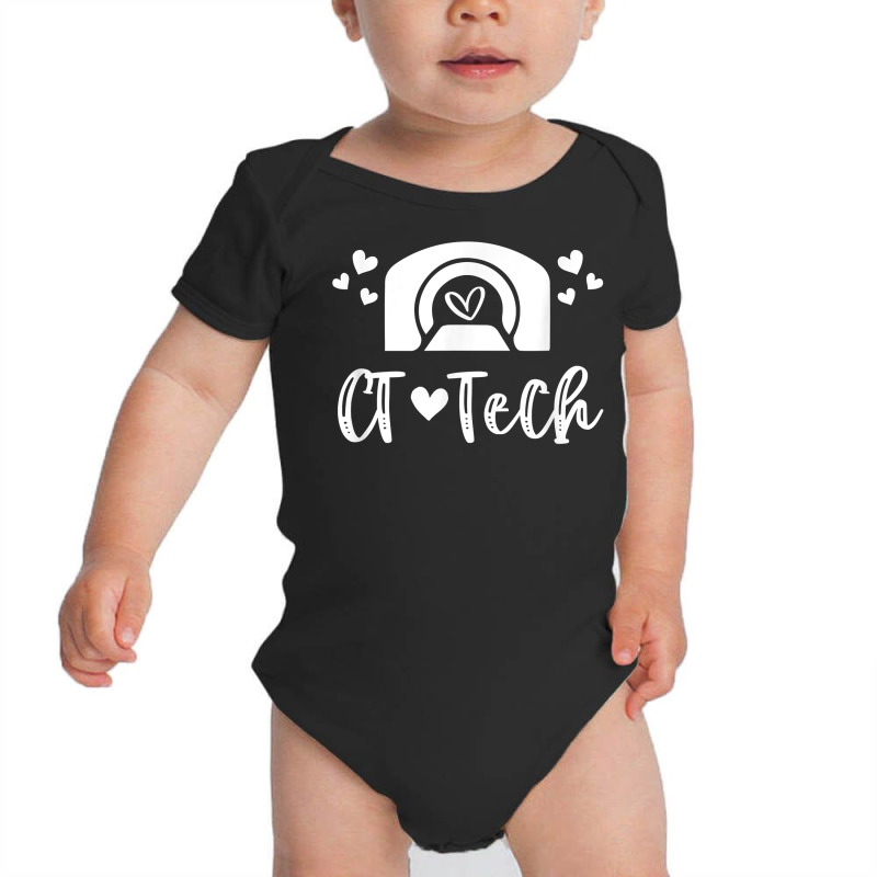 Ct Tech Computed Tomography Technologist Radiology Ct Scan T Shirt Baby Bodysuit by cm-arts | Artistshot