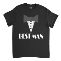 Best Man Wedding Party Mock Tuxedo Classic T-shirt | Artistshot