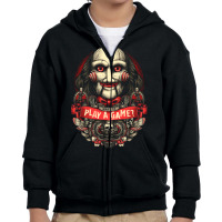 Want To Play A Game Youth Zipper Hoodie | Artistshot