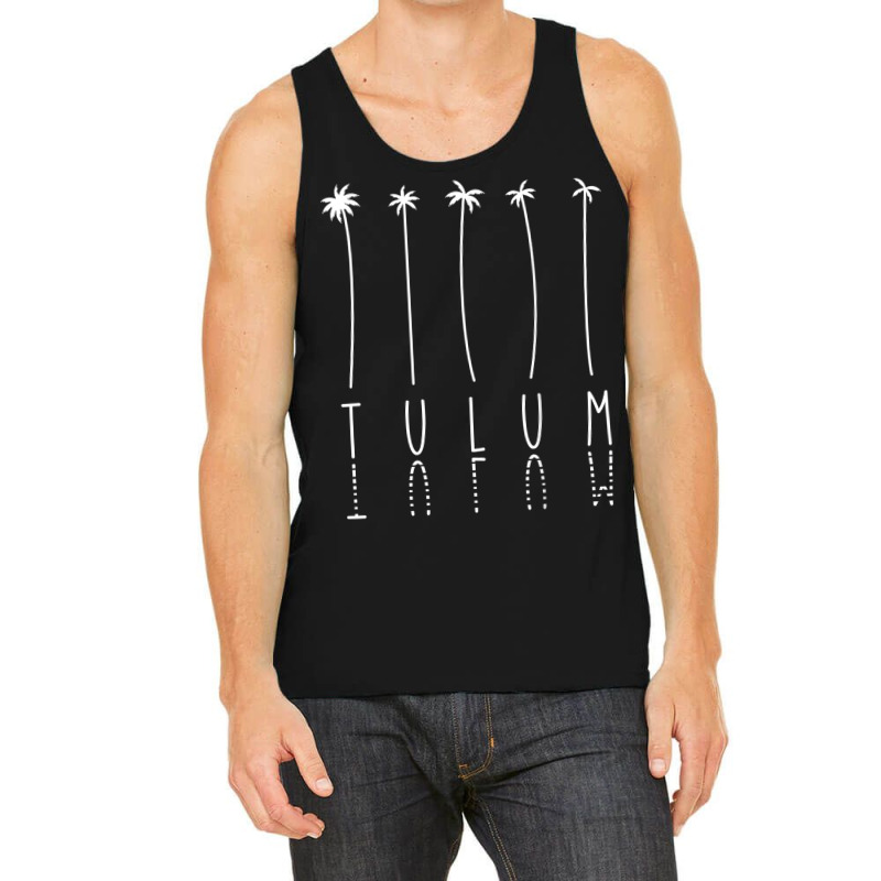 Palm Tree Vacation   Island Yucatan Peninsula Tulum T Shirt Tank Top by cm-arts | Artistshot