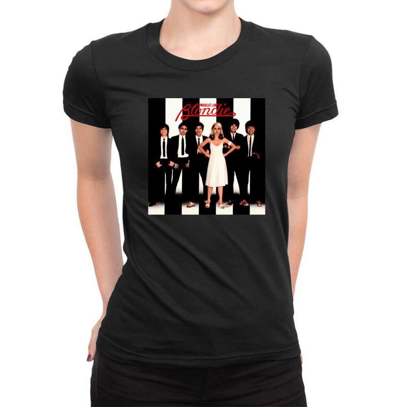 Parallel Lines Album Ladies Fitted T-Shirt by AlisonPayne | Artistshot