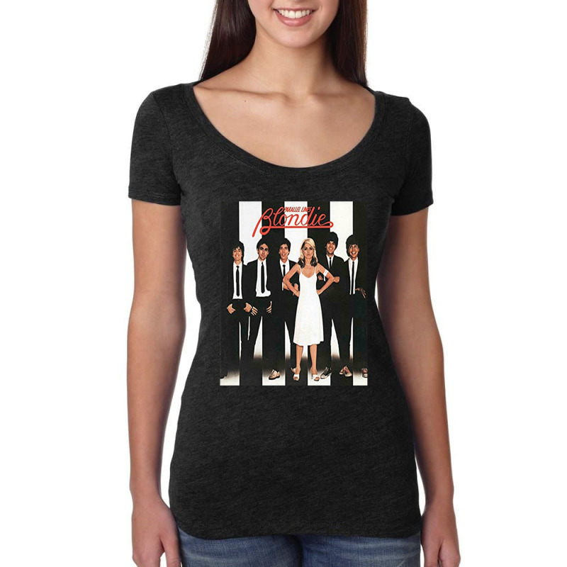 Parallel Lines Women's Triblend Scoop T-shirt by AlisonPayne | Artistshot