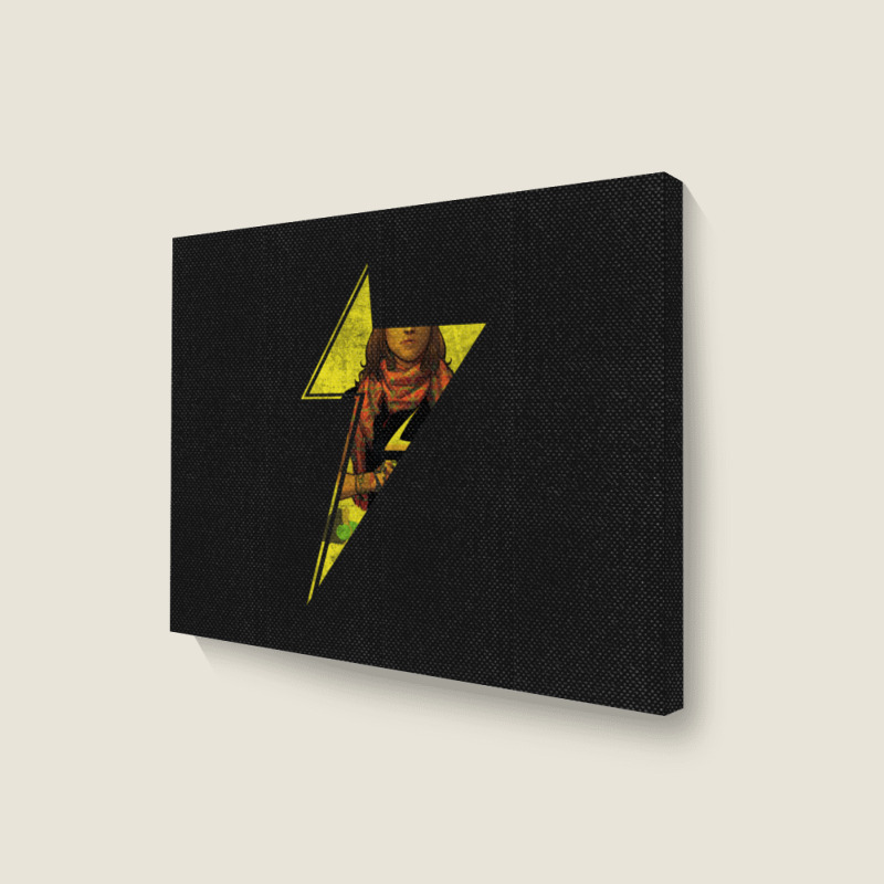 Ms Kamala Bolt V.2 Landscape Canvas Print | Artistshot