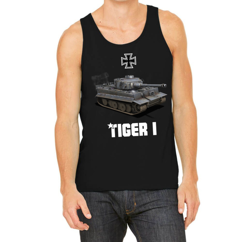 Tiger I German Heavy Tank Ww2 Military Panzerkampfwagen Pullover Hoodi Tank Top by cm-arts | Artistshot