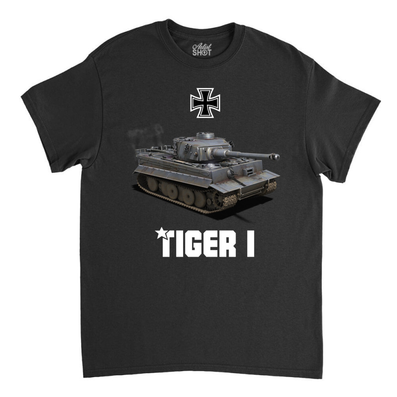 Tiger I German Heavy Tank Ww2 Military Panzerkampfwagen Pullover Hoodi Classic T-shirt by cm-arts | Artistshot