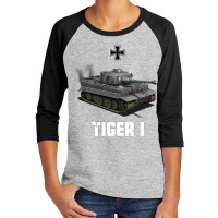 Tiger I German Heavy Tank Ww2 Military Panzerkampfwagen Pullover Hoodi Youth 3/4 Sleeve | Artistshot