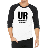 Underground Resistance 3/4 Sleeve Shirt | Artistshot