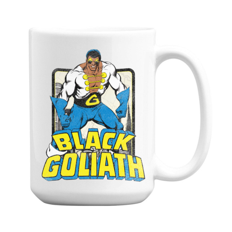 Black Goliath - Dr. Bill Foster (distressed) 15 Oz Coffee Mug | Artistshot